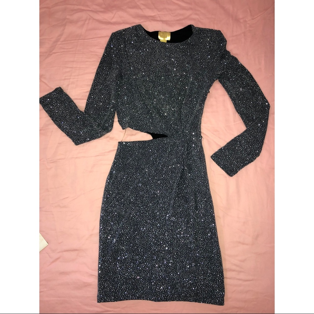 Glitter Mini Dress